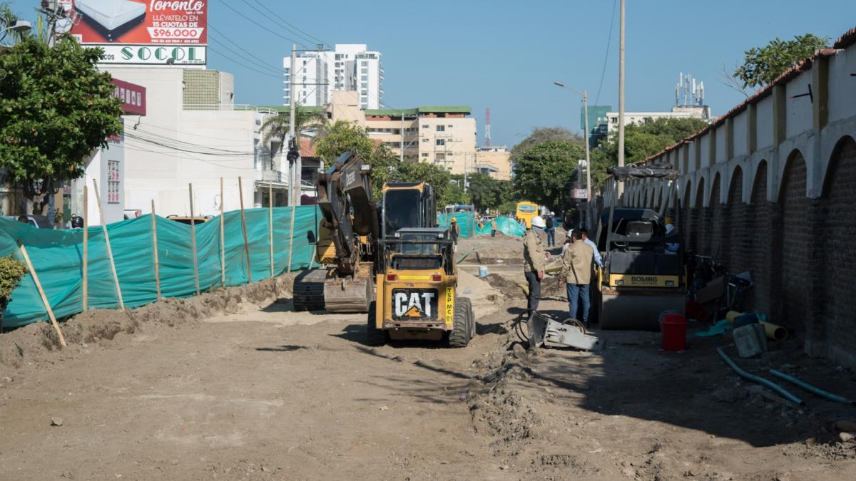 Se reinician las obras de la calle 22 y avenida del Ferrocarril Se reinician las obras de la calle 22 y avenida del Ferrocarril