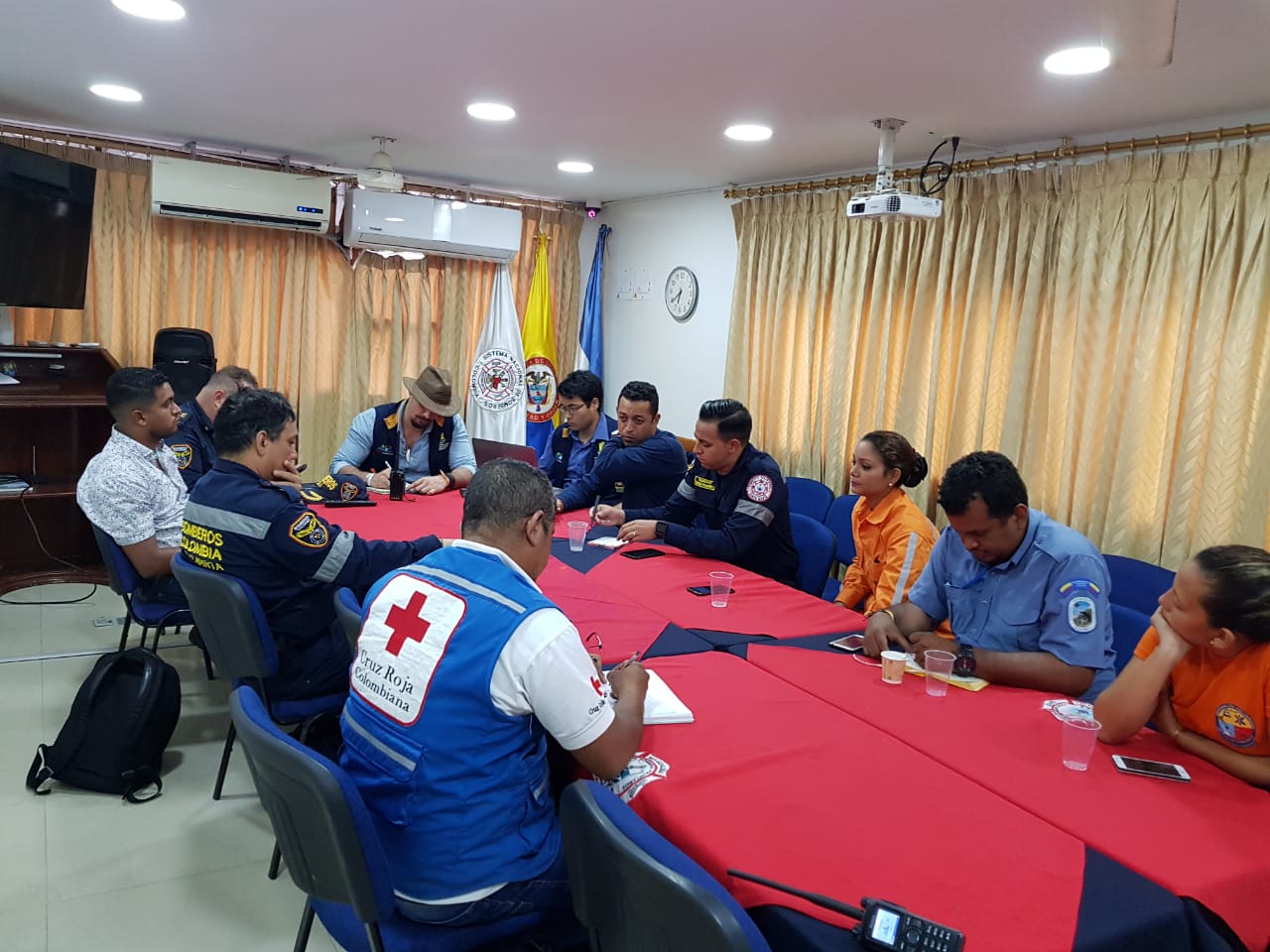 Con un despliegue de 45 unidades Ogricc coordinará atención a emergencia en vereda  Marquetalia