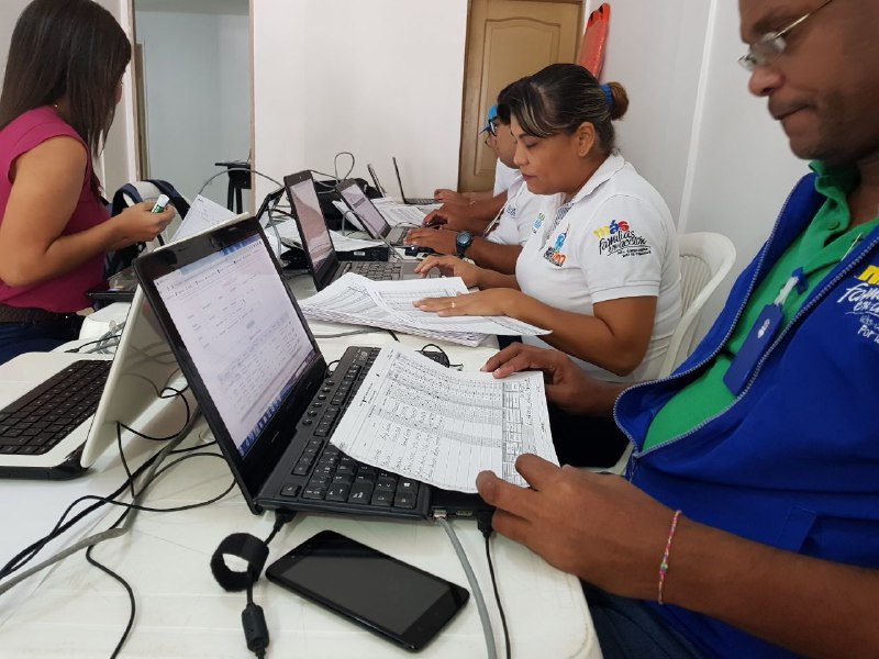 Secretaría de Promoción Social brinda apoyo al censo de damnificados