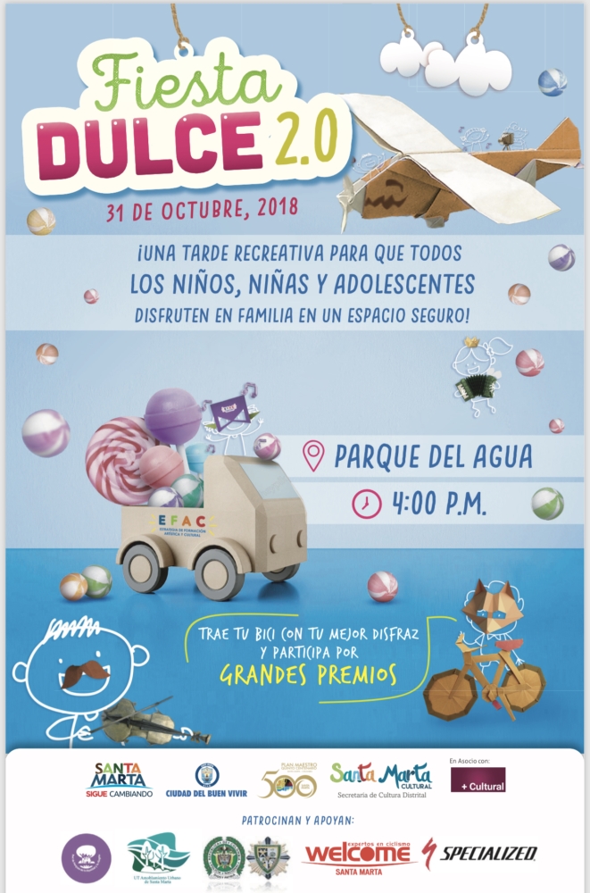 La Fiesta Dulce 2.0 se toma a Santa Marta La Fiesta Dulce 2.0 se toma a Santa Marta