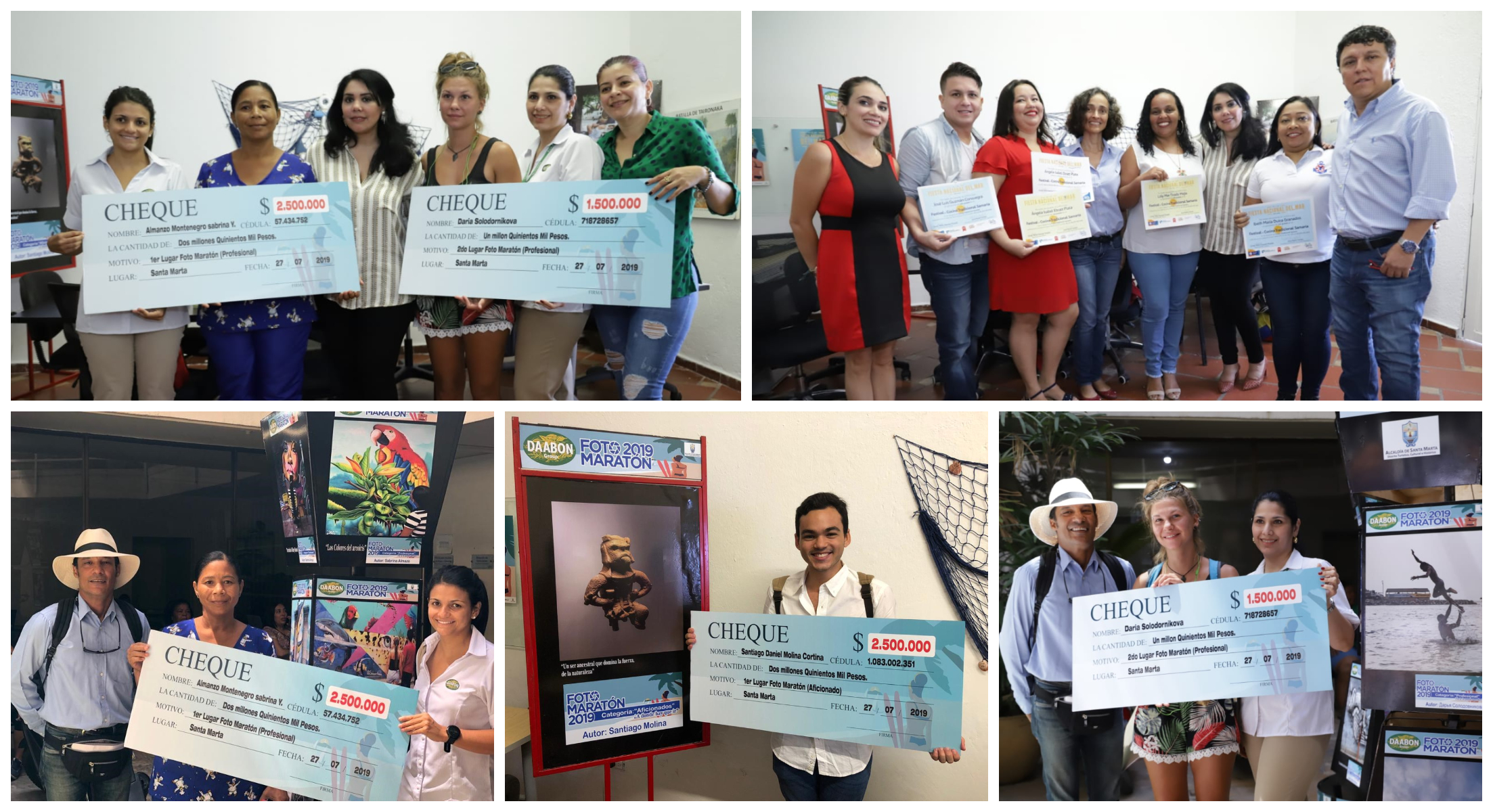 Premiados ganadores de la Fotomaratón y Festival de Cocina Tradicional Samaria