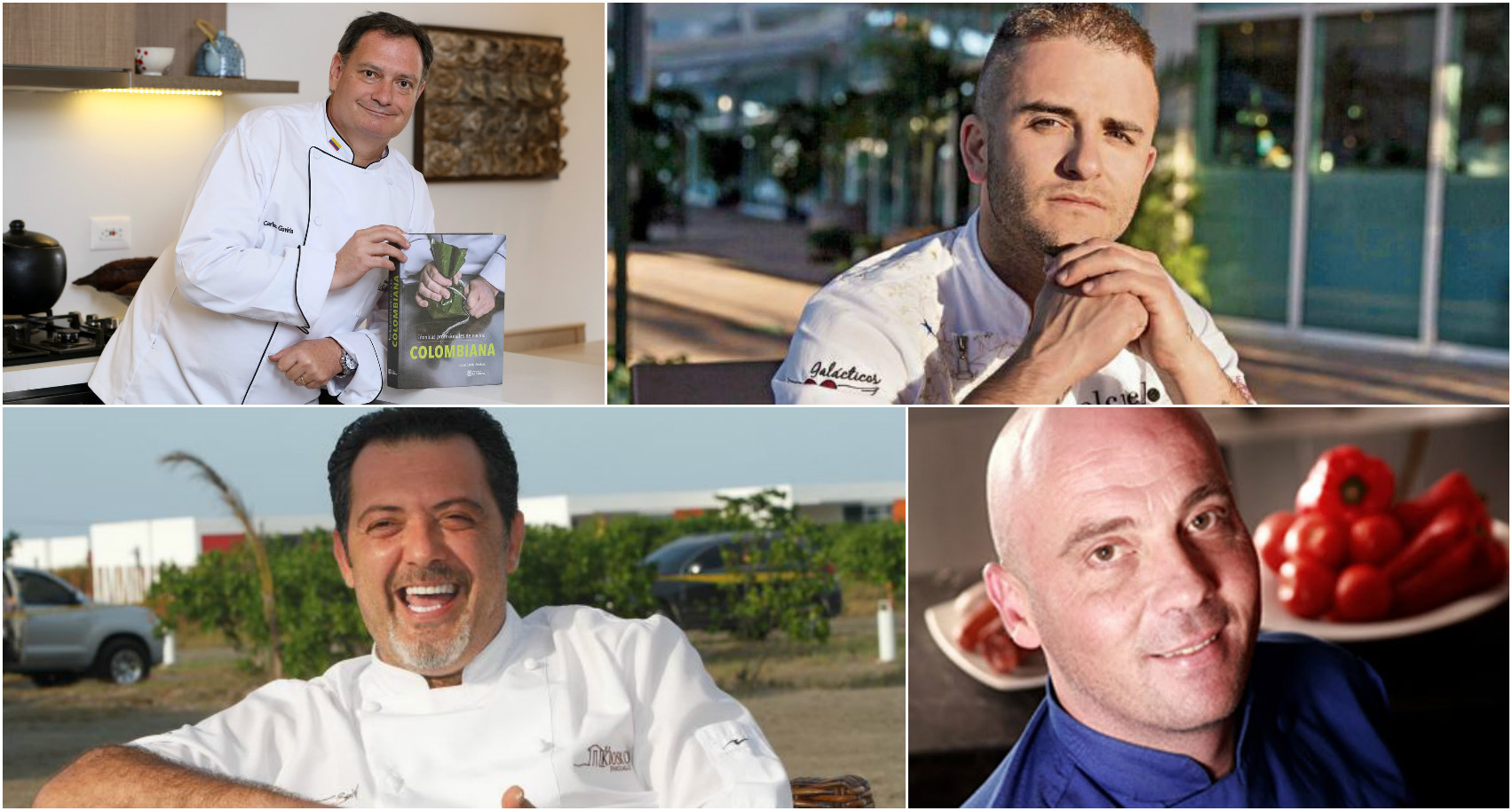 4 chef de talla internacional serán los encargados de engalanar Festival de la Cocina Tradicional Samaria