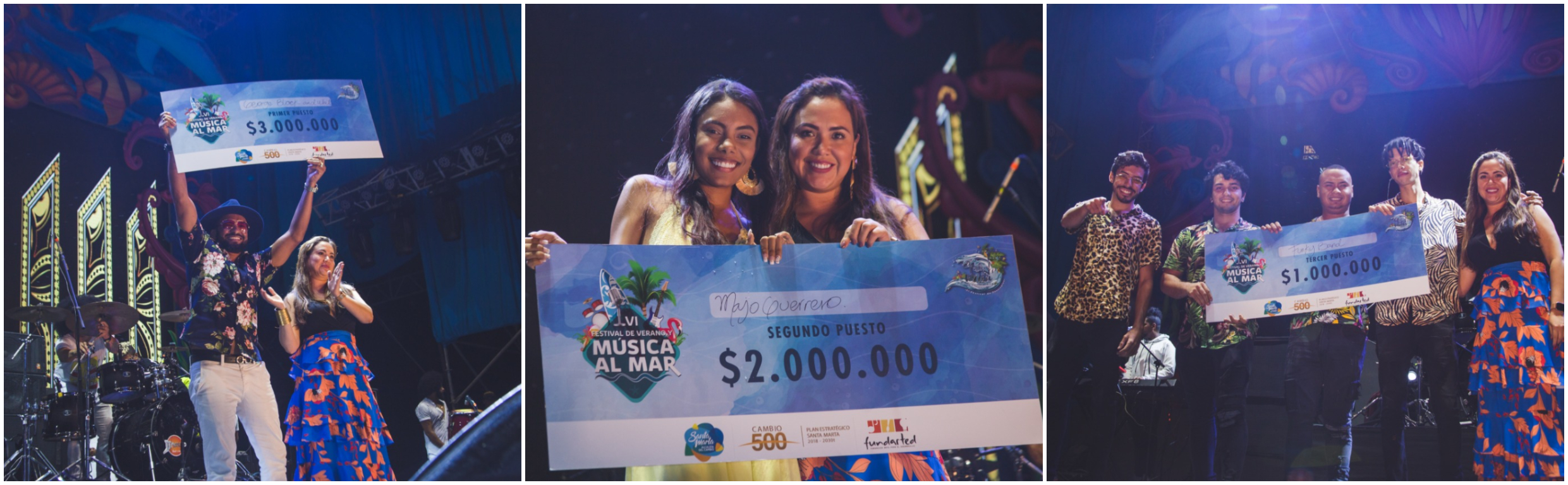 Las mejores voces fueron premiadas en el Festival de Verano y Música al Mar Las mejores voces fueron premiadas en el Festival de Verano y Música al Mar