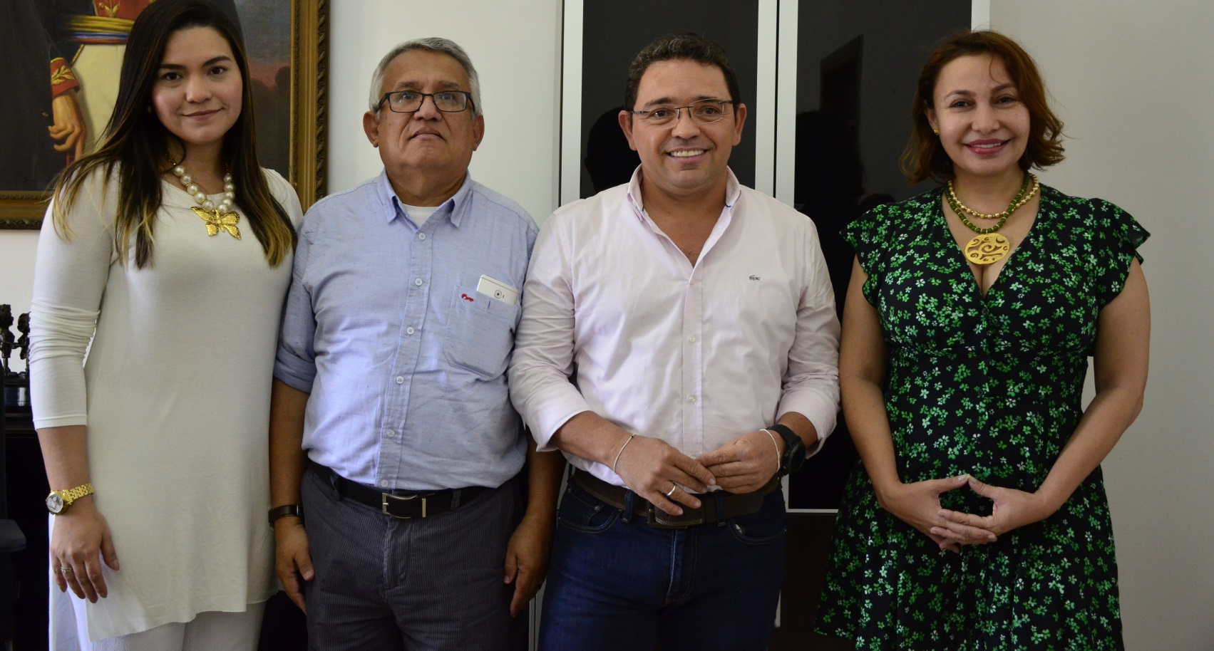 El alcalde Rafael Martínez juramentó en la mañana de este martes 3 de julio a tres nuevos integrantes de su gabinete