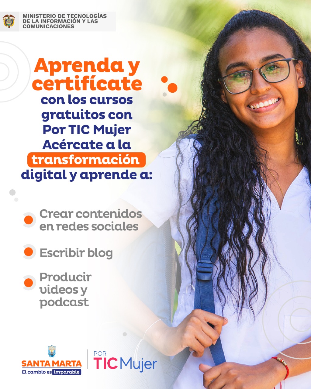 236 mujeres se inscribieron en cursos gratuitos para el emprendimiento digital de la Alcaldía y MinTIC