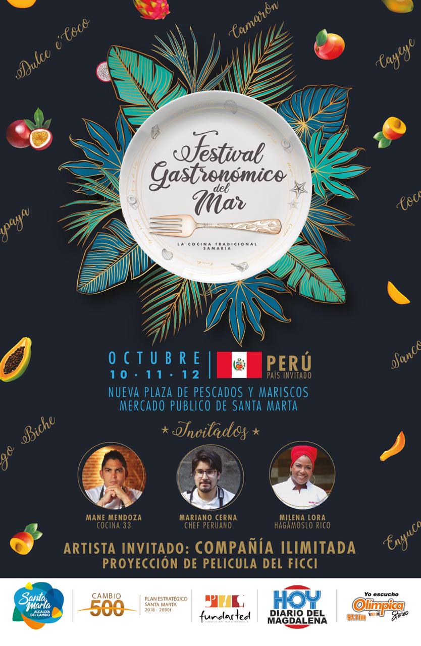 Perú, país invitado al Festival Gastronómico del Mar en el Mercado Público