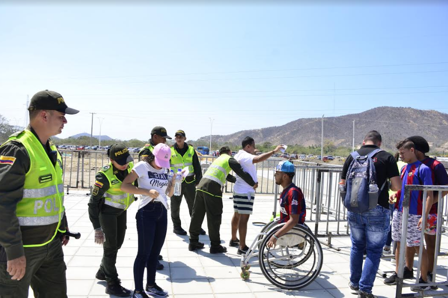 Alcaldía y Policía Nacional garantizan la seguridad en el partido Unión Magdalena vs Deportivo Independiente Medellín