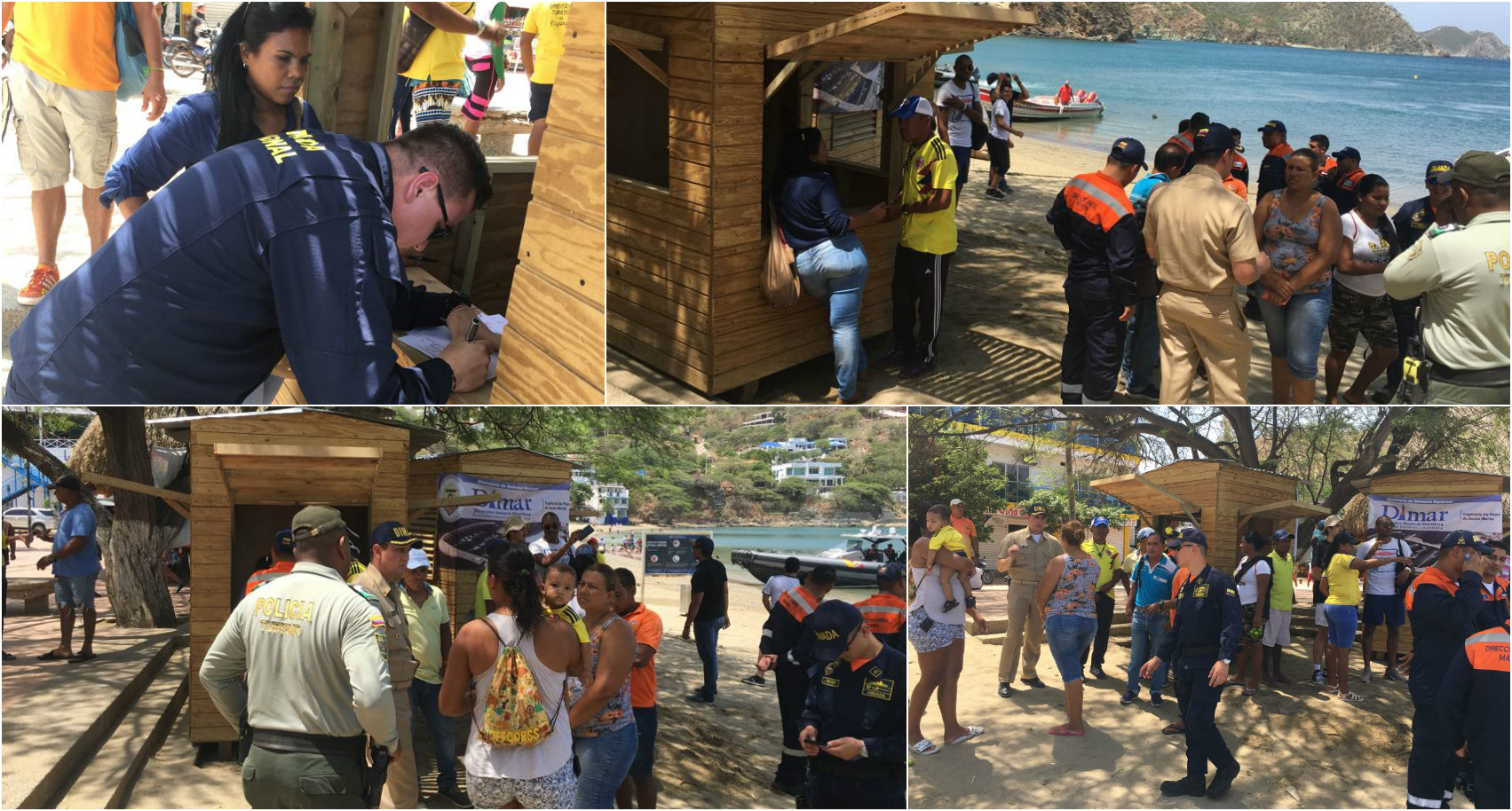 Fortalecen control en transporte turístico marino en Taganga