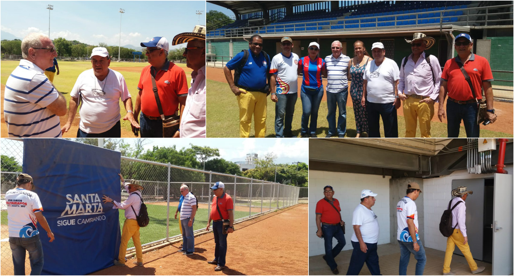 Estadio “La Equidad” recibió a Comisión Técnica de Fedebéisbol