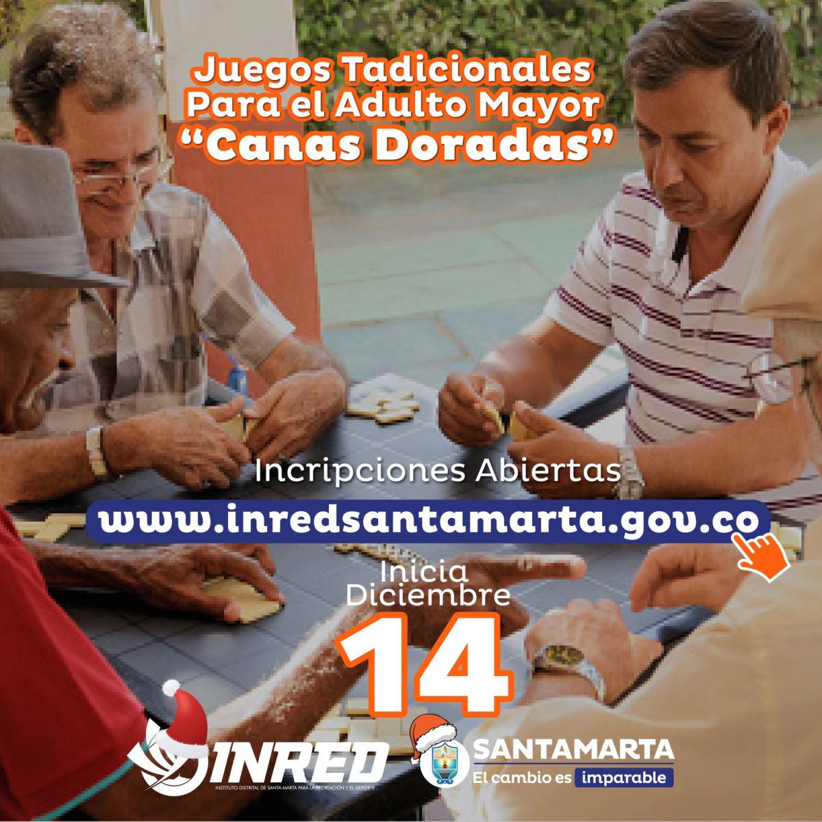 Alcaldía de Santa Marta realizará Juegos Tradicionales para el adulto mayor ‘Canas Doradas’