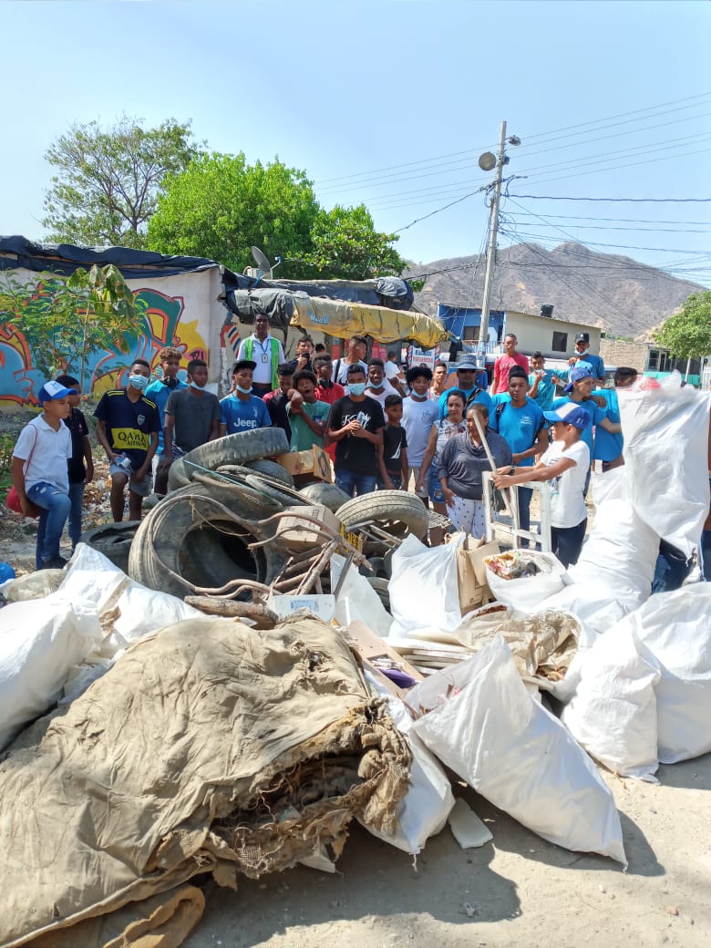 Récord de 147 toneladas de residuos retirados y masiva siembra de árboles deja 1mer día de ‘Mí Barrio, Mí Río’ en Santa Marta