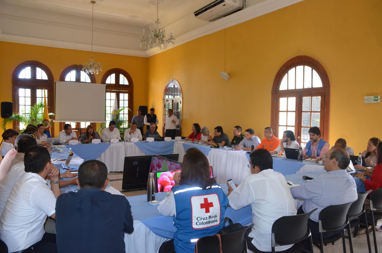 Alcaldía Distrital, Gobernación, Gerencia de Fronteras y Gobierno Nacional analizaron la situación migratoria en Santa Marta