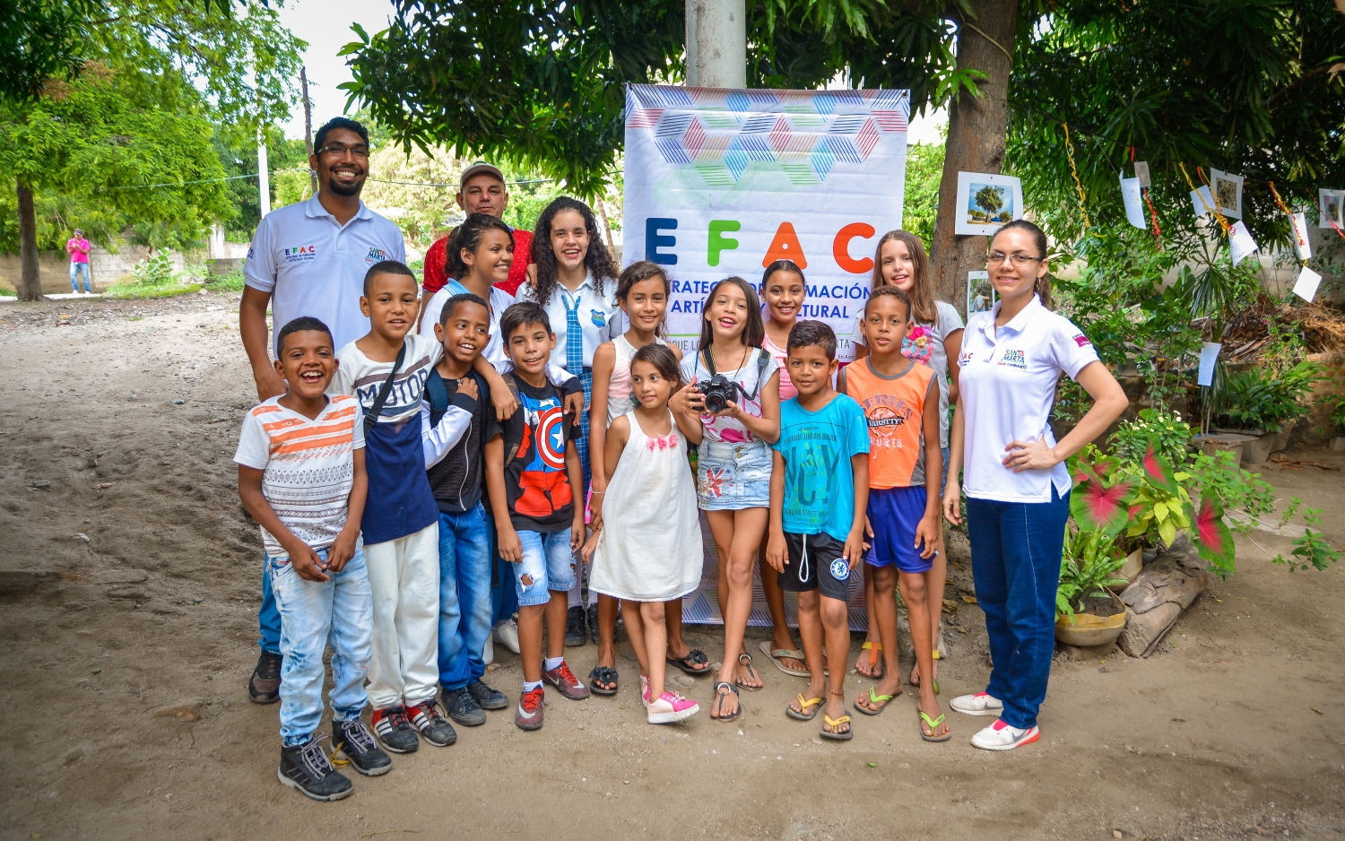 ‘Galerías Callejeras’, la vitrina cultural del talento de los niños Efac