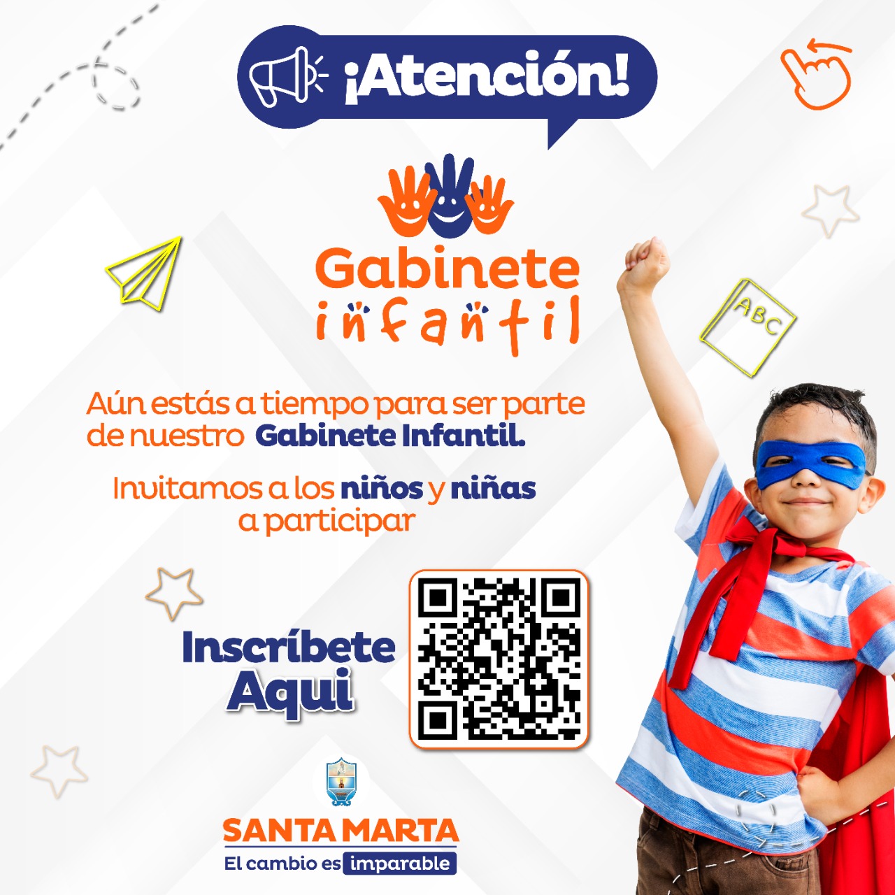 Continúan abiertas inscripciones para conformar Gabinete Infantil Distrital