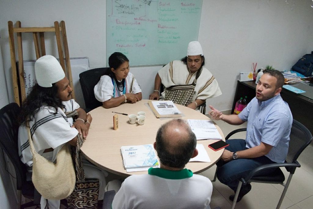 Distrito articula acciones en salud priorizadas con comunidades indígenas