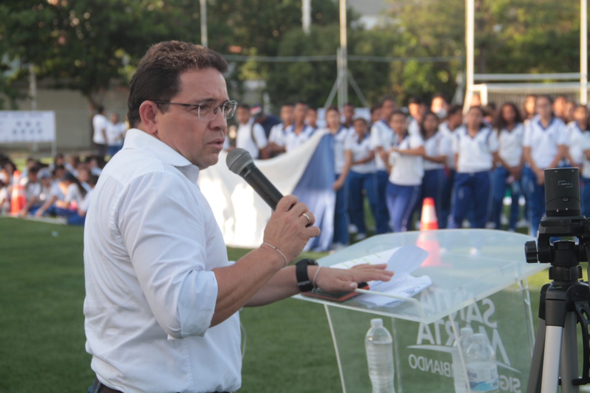 Alcaldía de Santa Marta garantiza recursos para Juegos Distritales Intercolegiados