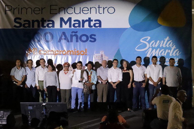 Congresistas comprometen decidido apoyo al Plan Santa Marta 500 años