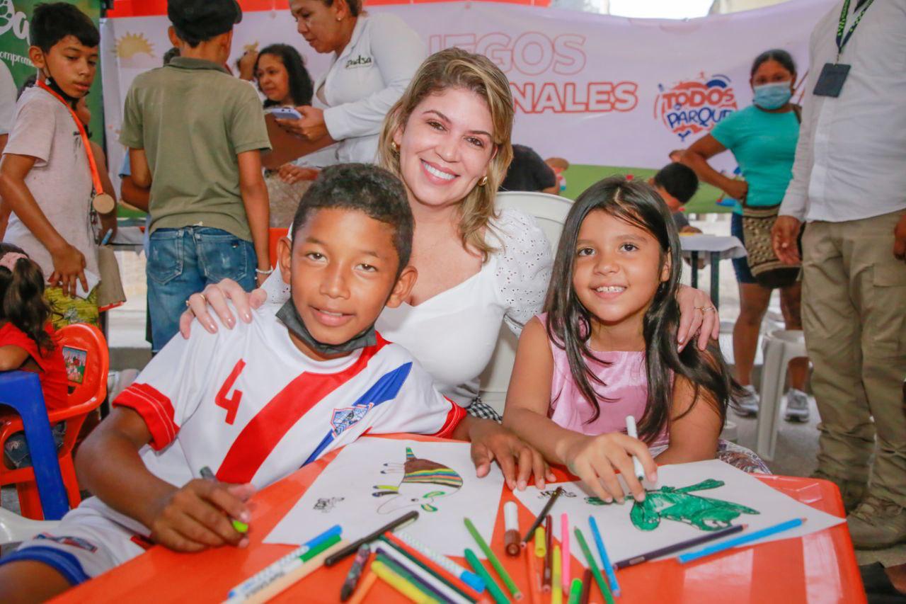 Habitantes de Gaira disfrutaron del lanzamiento de Todos Al Parque