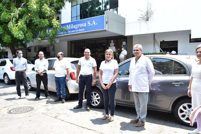 Alcaldesa establece alianza para ofrecer transporte a trabajadores de la salud