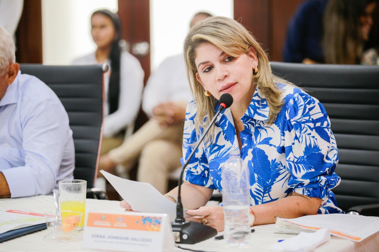 “Solicitamos al Minjusticia reforzar el aparato judicial en Santa Marta”: Alcaldesa Virna Johnson