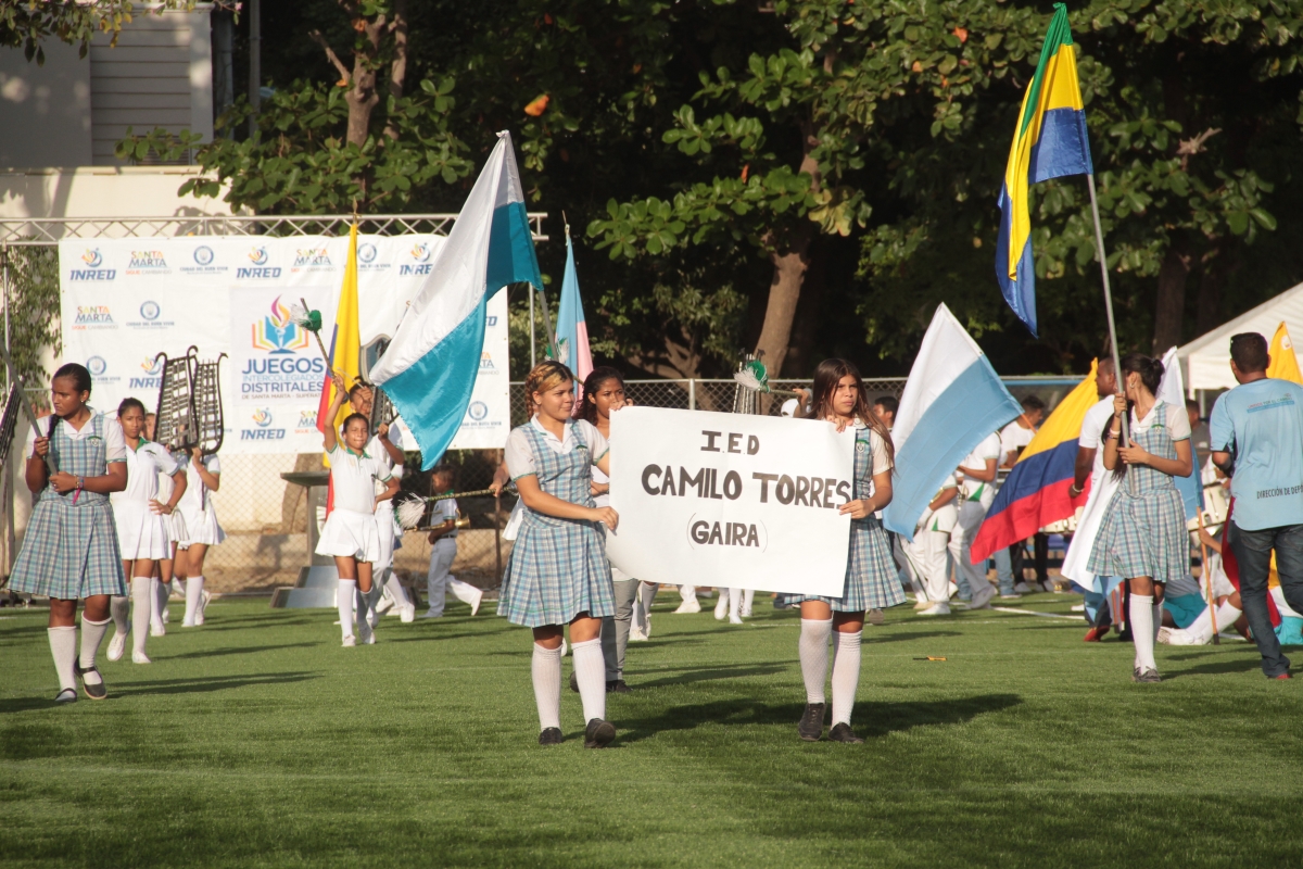 Alcaldía inició “estiramientos” para los Juegos Distritales Intercolegiados en Santa Marta 2019