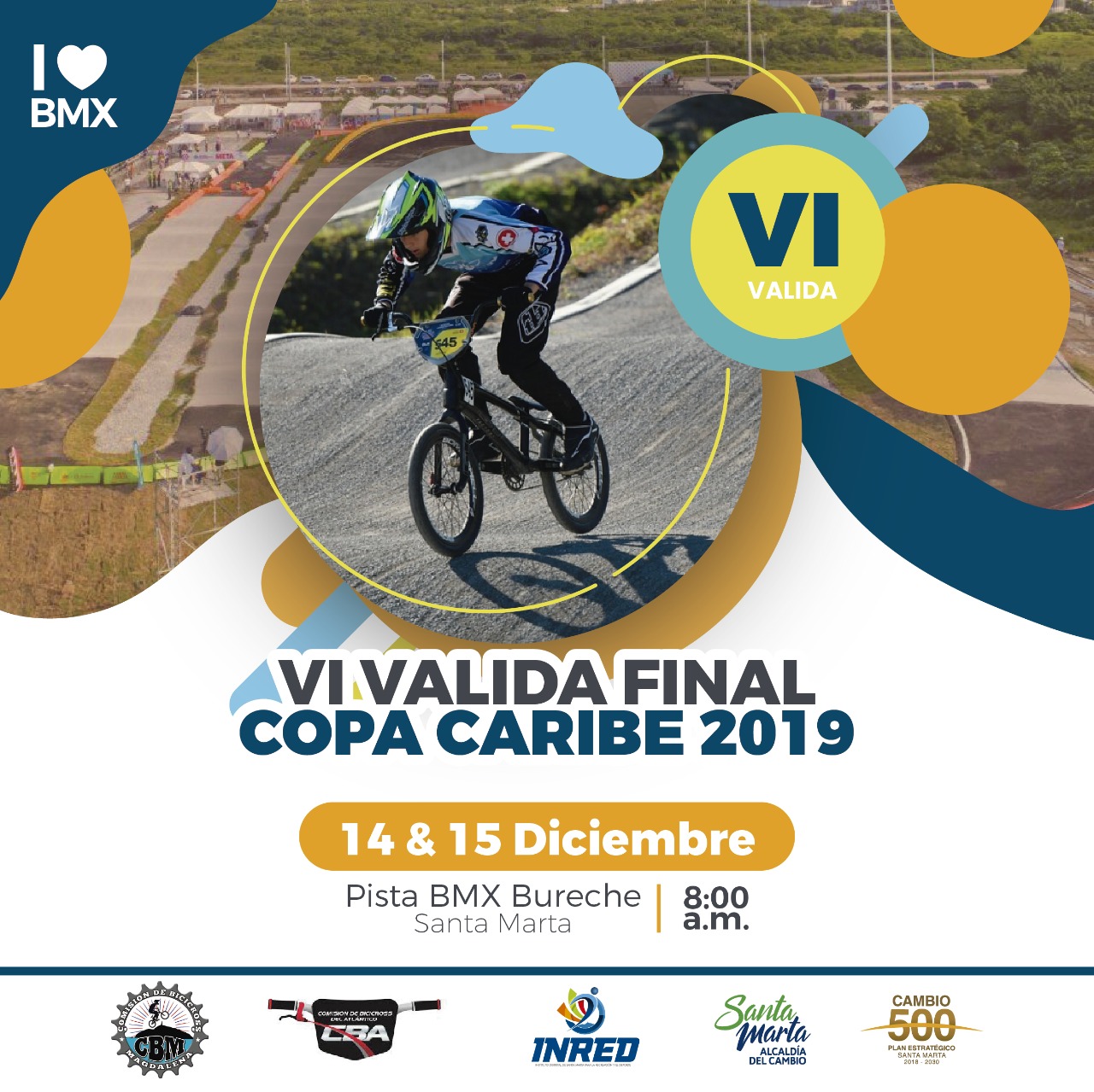 Este fin de semana se realizará la VI valida final Copa Caribe de BMX 2019