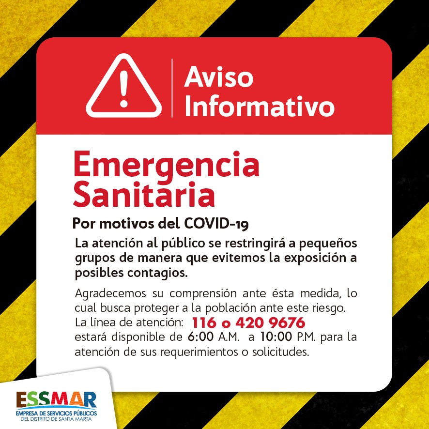 Restringida atención al público por el COVID-19 Restringida atención al público por el COVID-19