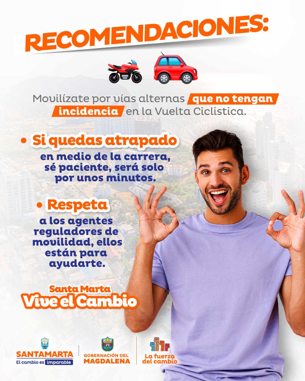 Alcaldía adopta modificaciones viales por competencia ciclística Alcaldía adopta modificaciones viales por competencia ciclística