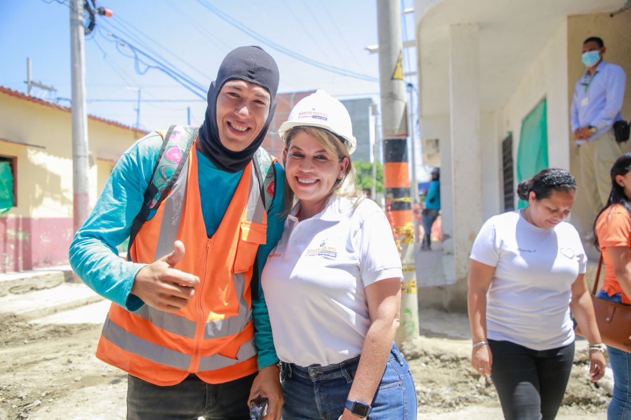 Alcaldesa Virna Johnson lanza convocatoria de empleo para las obras que ejecutará el SETP