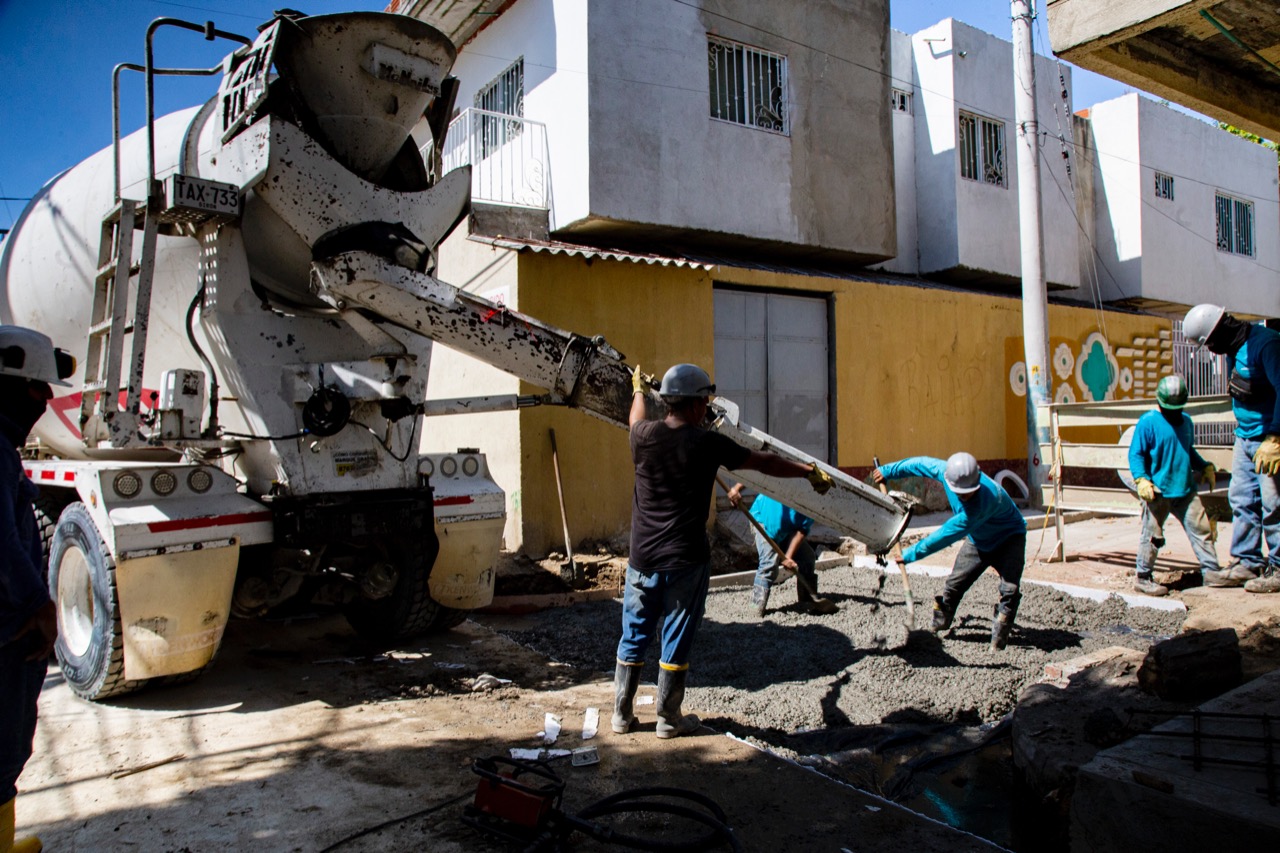 Obra de la calle 14 de Gaira se encuentra en su recta final