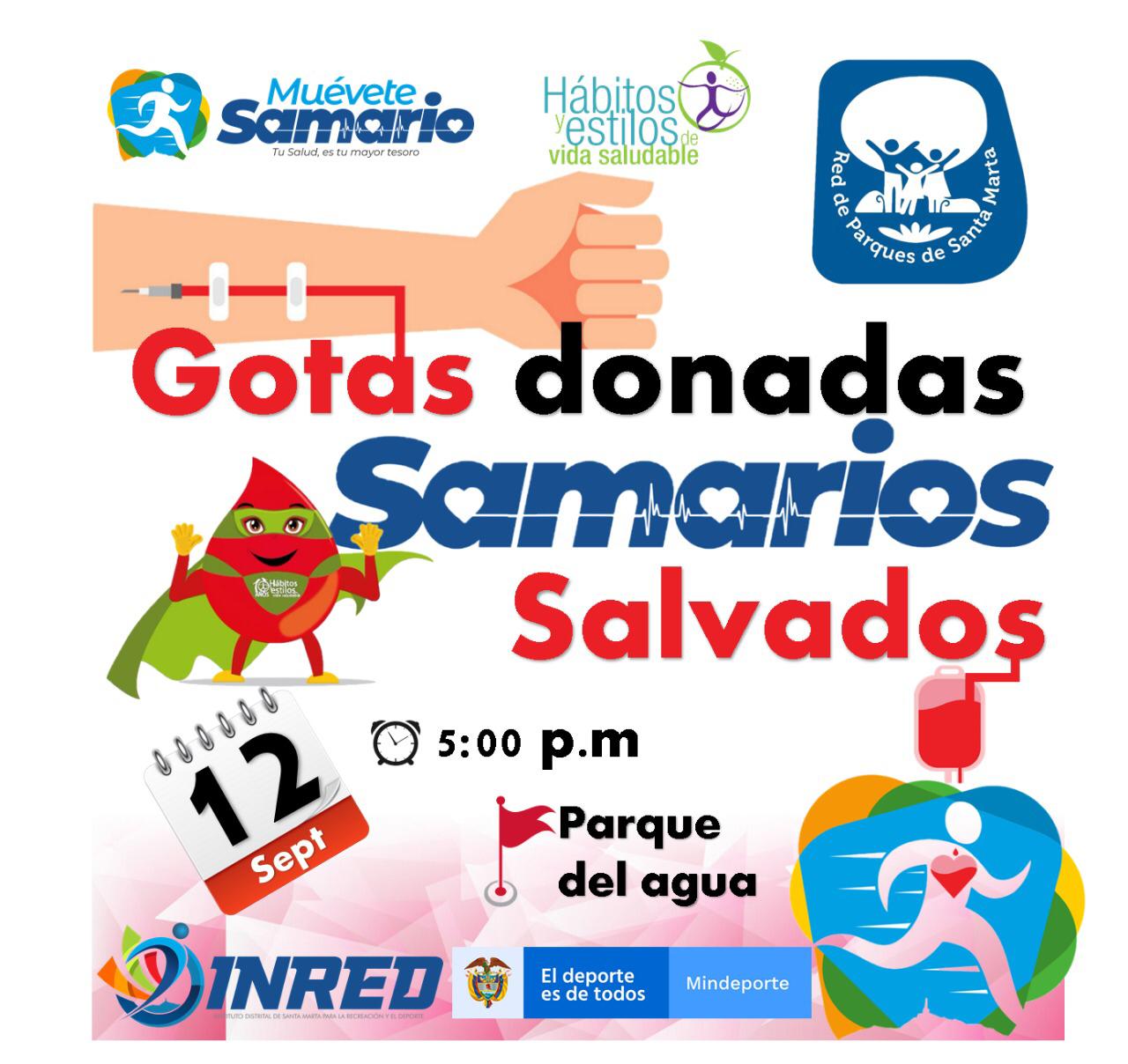 La Alcaldía del Cambio se une a la campaña “Gotas Donadas, Vidas Salvadas” del Ministerio del Deporte
