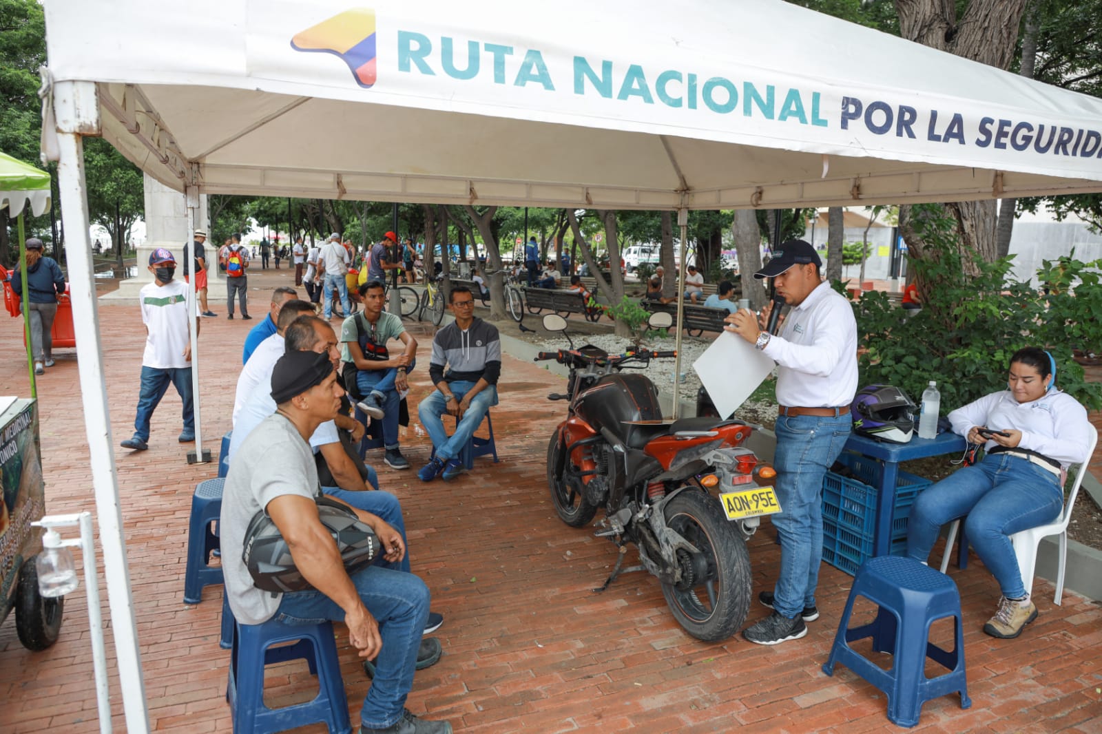 La Ruta Nacional por la Seguridad Vial hace parada en Santa Marta