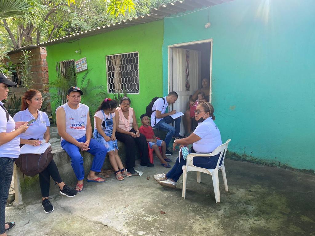 Alcaldía realiza caracterización sociodemográfica en comunidades adyacentes a las quebradas en la zona urbana del Distrito