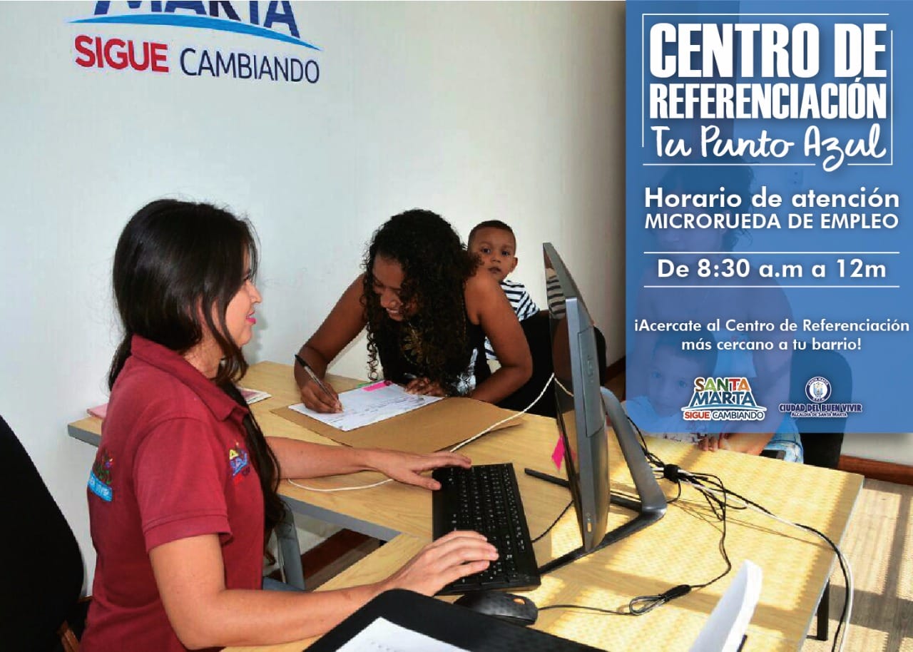 Micro-ruedas de empleo en los Centros de Referenciación