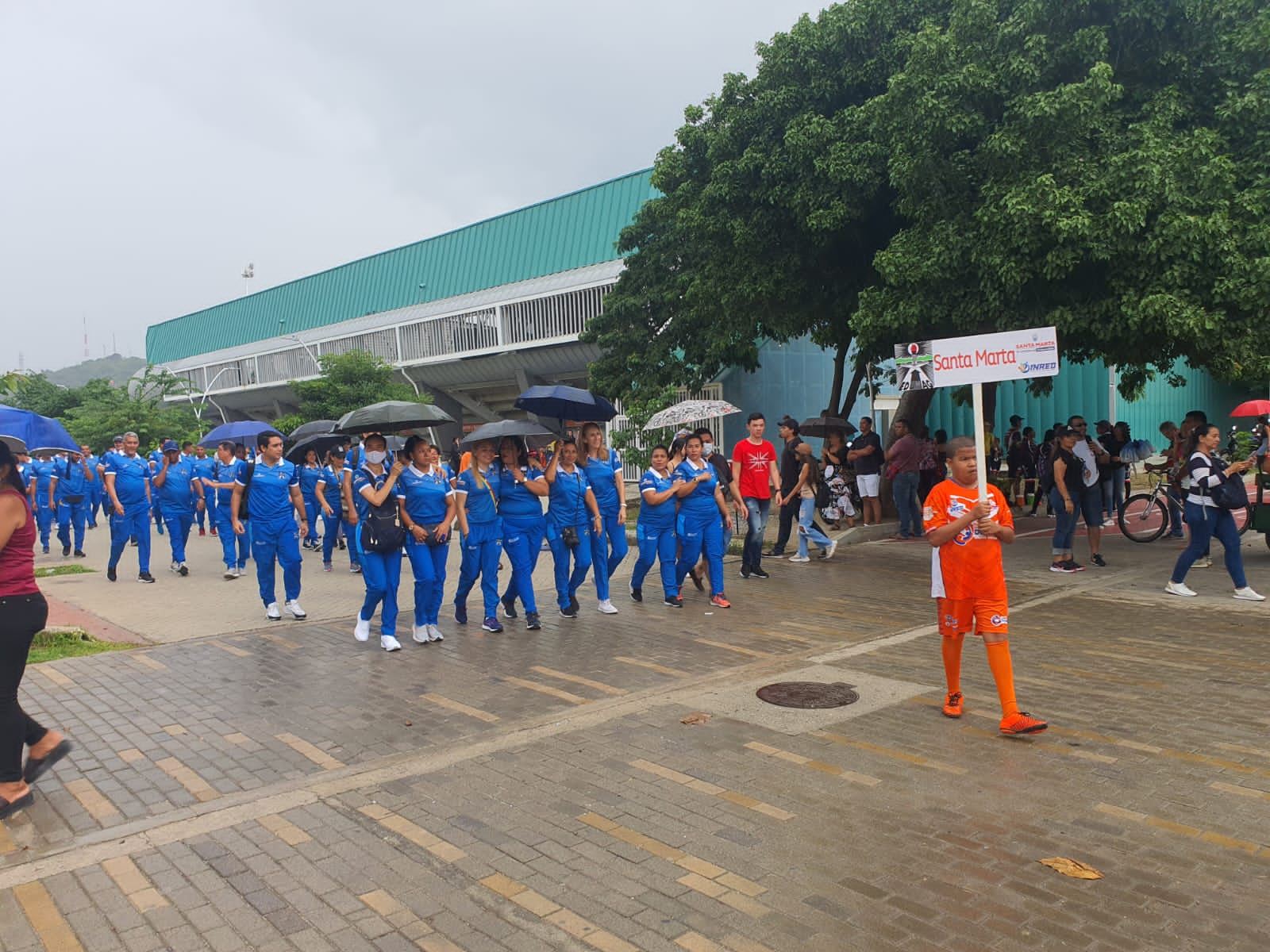 Con actividades físico-recreativas Inred dijo presente en los Primeros Juegos Centroamericanos y del Caribe Mar y Playa