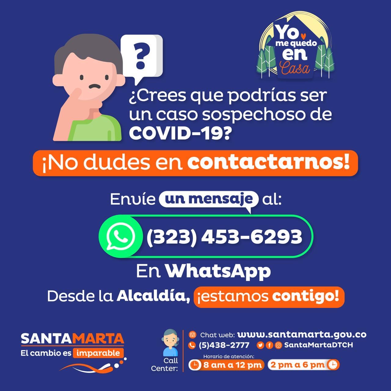 Alcaldía habilita chatbot Covid para identificar casos sospechosos de coronavirus