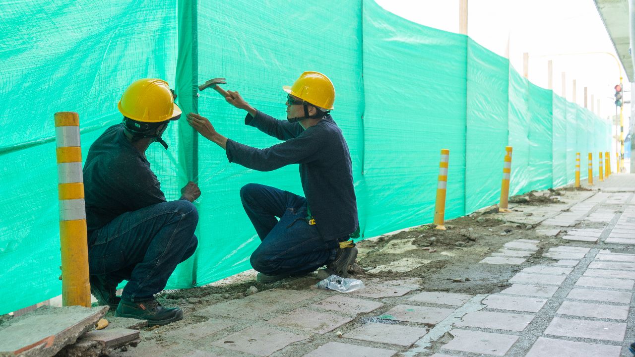 Contratista de carrera 5ta inicia obra civil