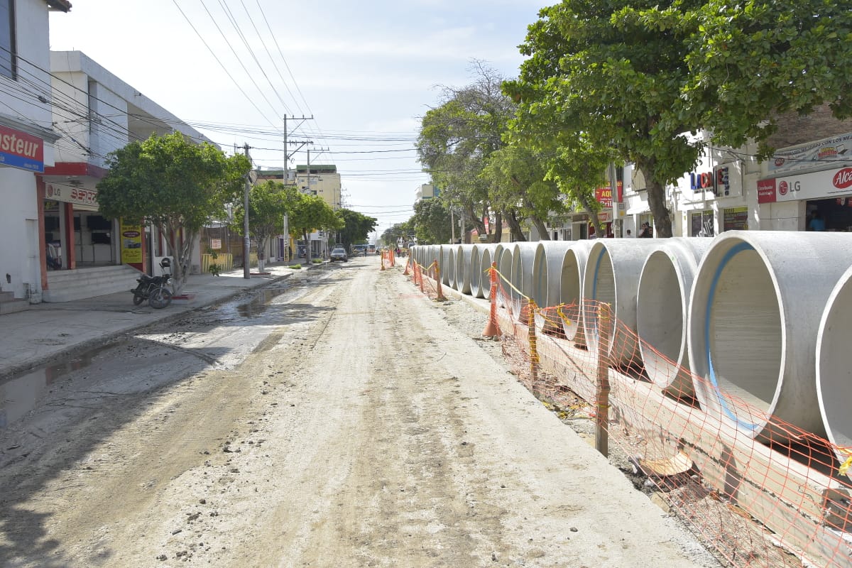 Distrito cierra la calle 22 entre carrera quinta y avenida de El Ferrocarril