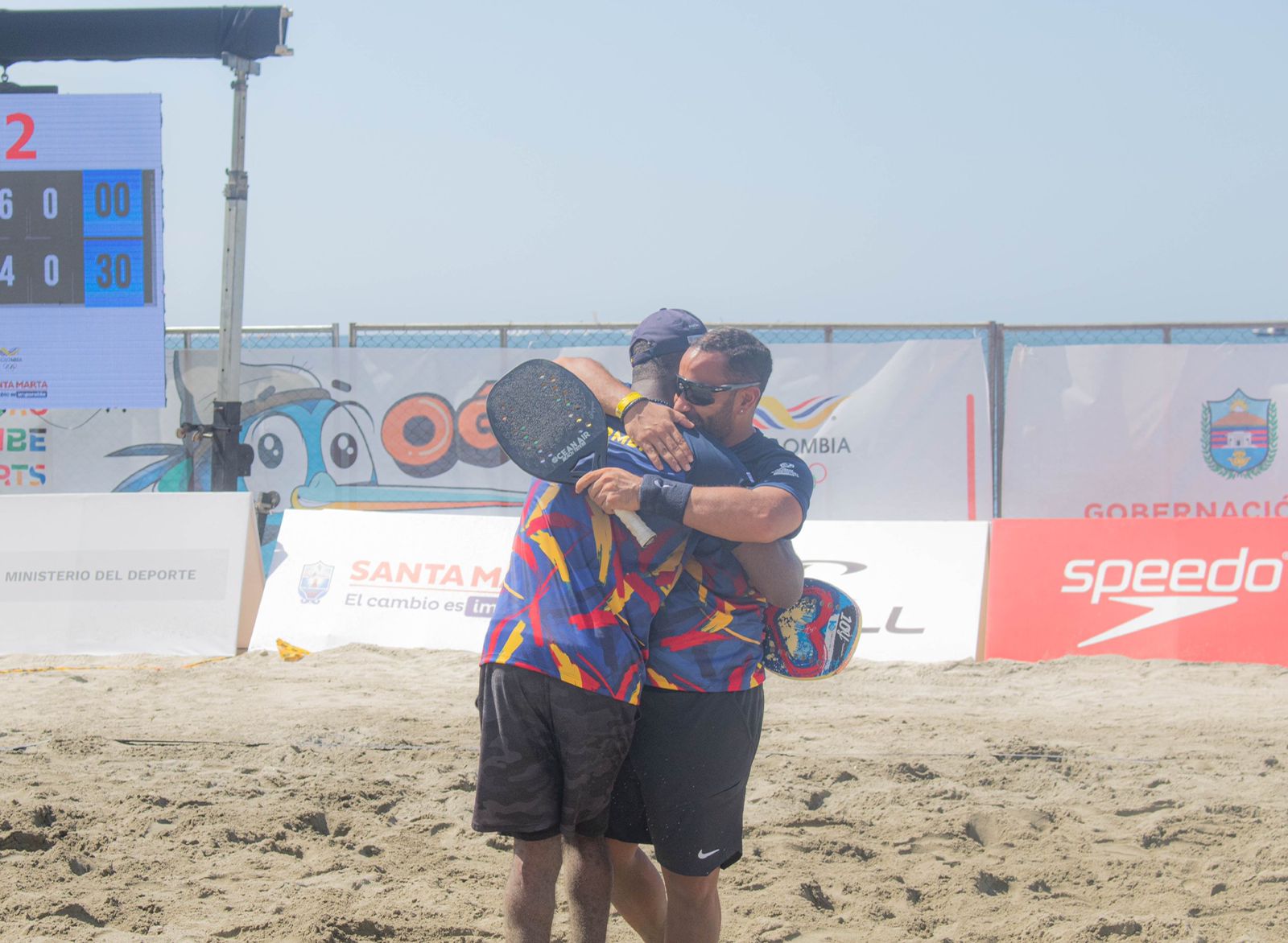 Colombia, Guadalupe y México, ganaron medalla de bronce en tenis playa