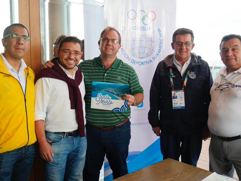 Conformado el comité de candidatura de Santa Marta para ser sede de los V Juegos Suramericanos de Playa - 2023