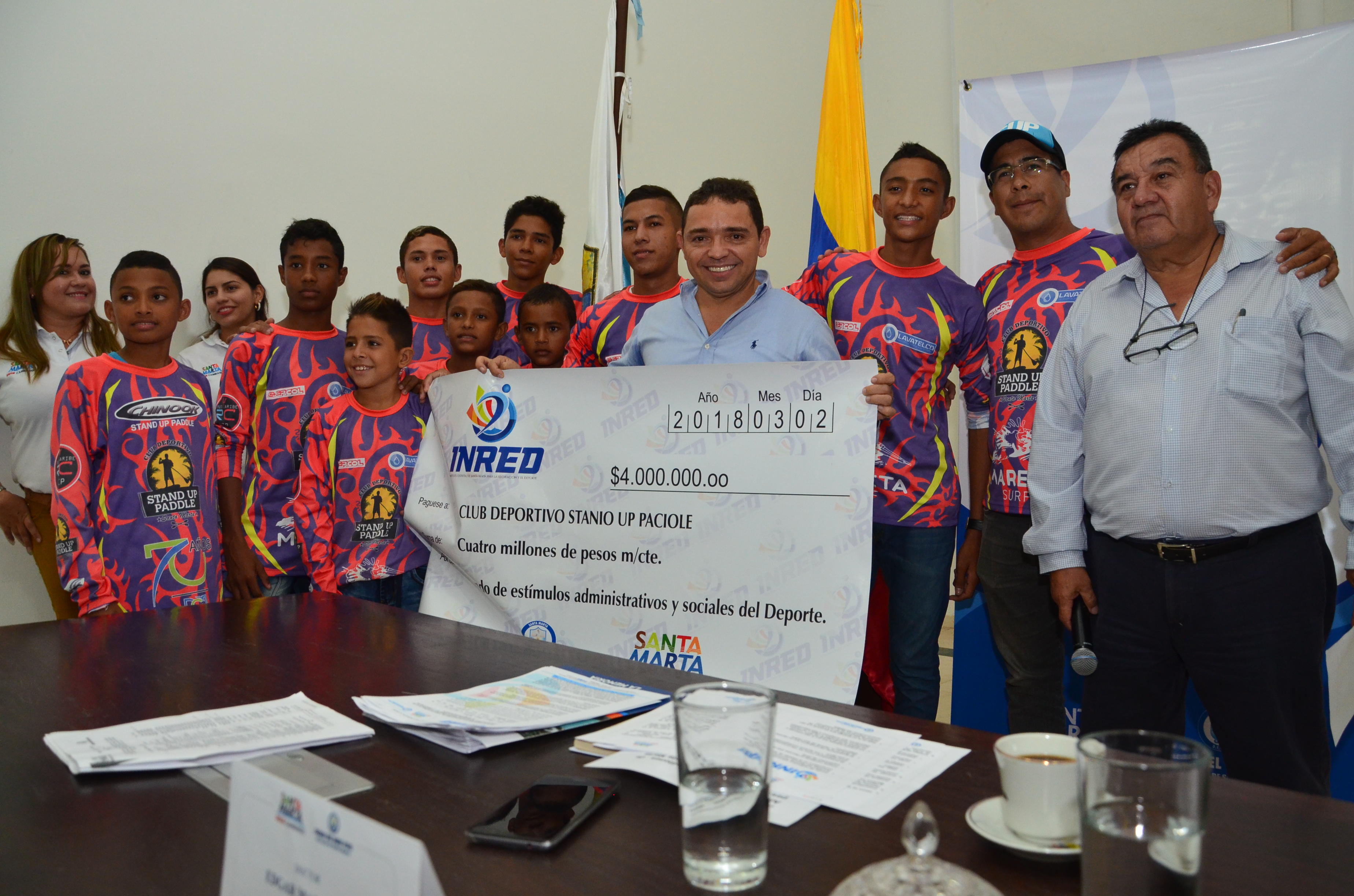 Alcalde ha entregado $400 millones para estímulo y fomento a deportistas Alcalde ha entregado $400 millones para estímulo y fomento a deportistas