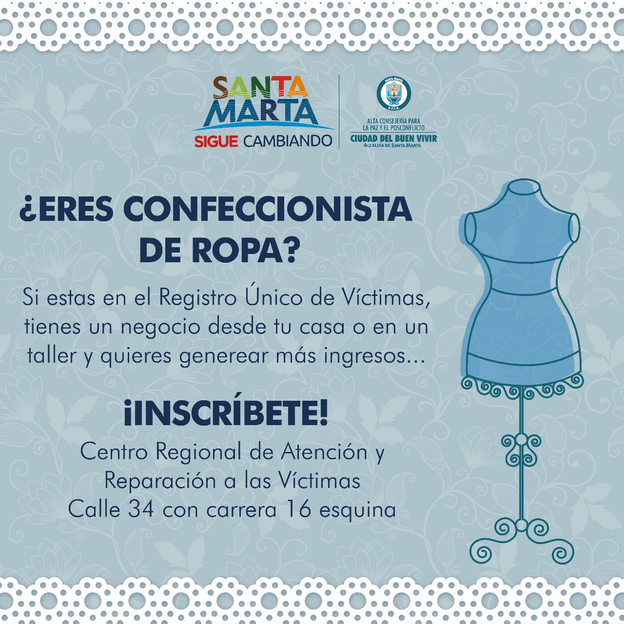 El Distrito ofrece 125 cupos para formación empresarial a las mujeres víctimas del conflicto El Distrito ofrece 125 cupos para formación empresarial a las mujeres víctimas del conflicto