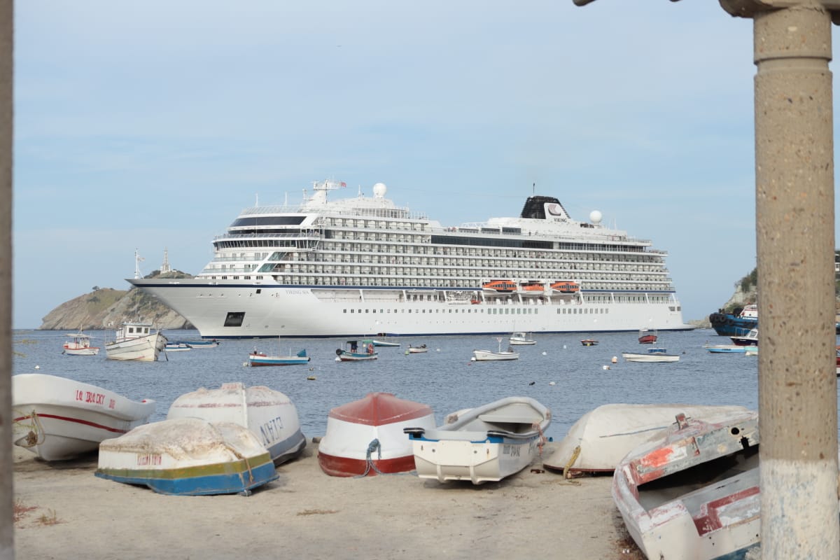 Crucero noruego llegó a Santa Marta Crucero noruego llegó a Santa Marta
