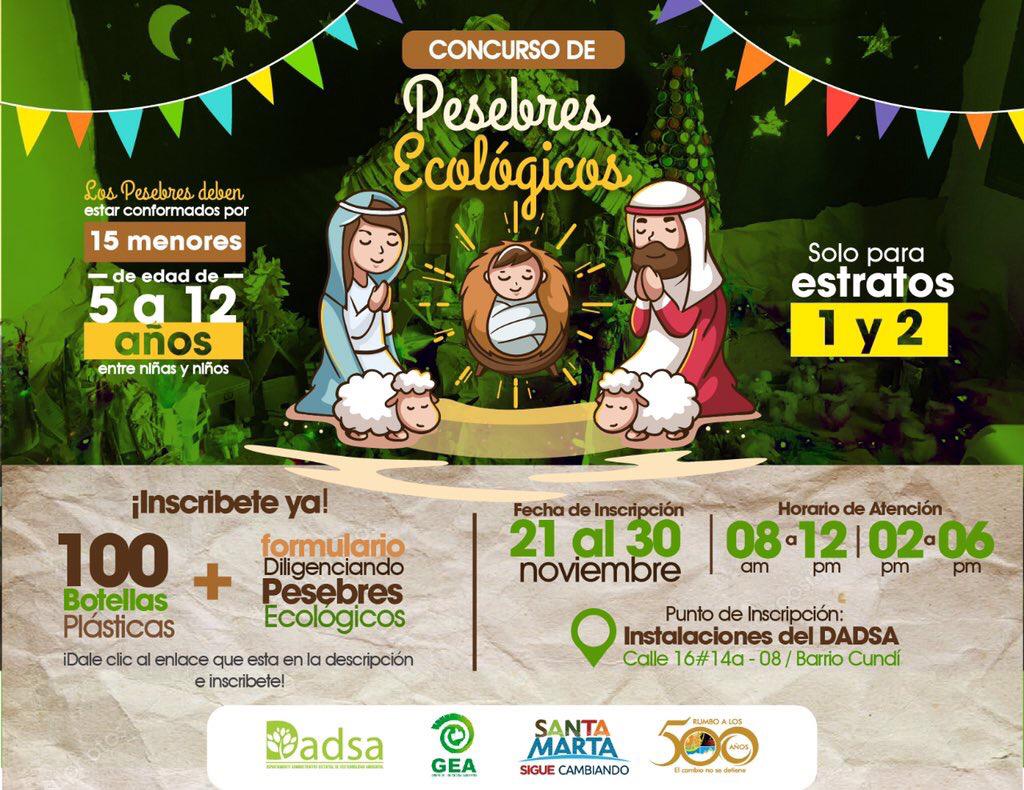 Distrito se adelanta a la Navidad tras abrir convocatoria para concurso de ‘Pesebres Ecológicos’