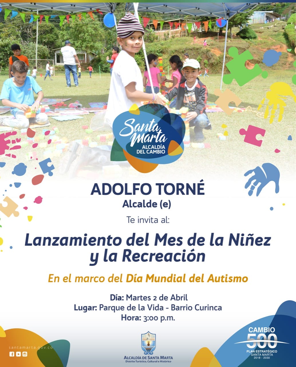 Lanzan este martes el Mes de la Niñez con actividades para cientos de niños