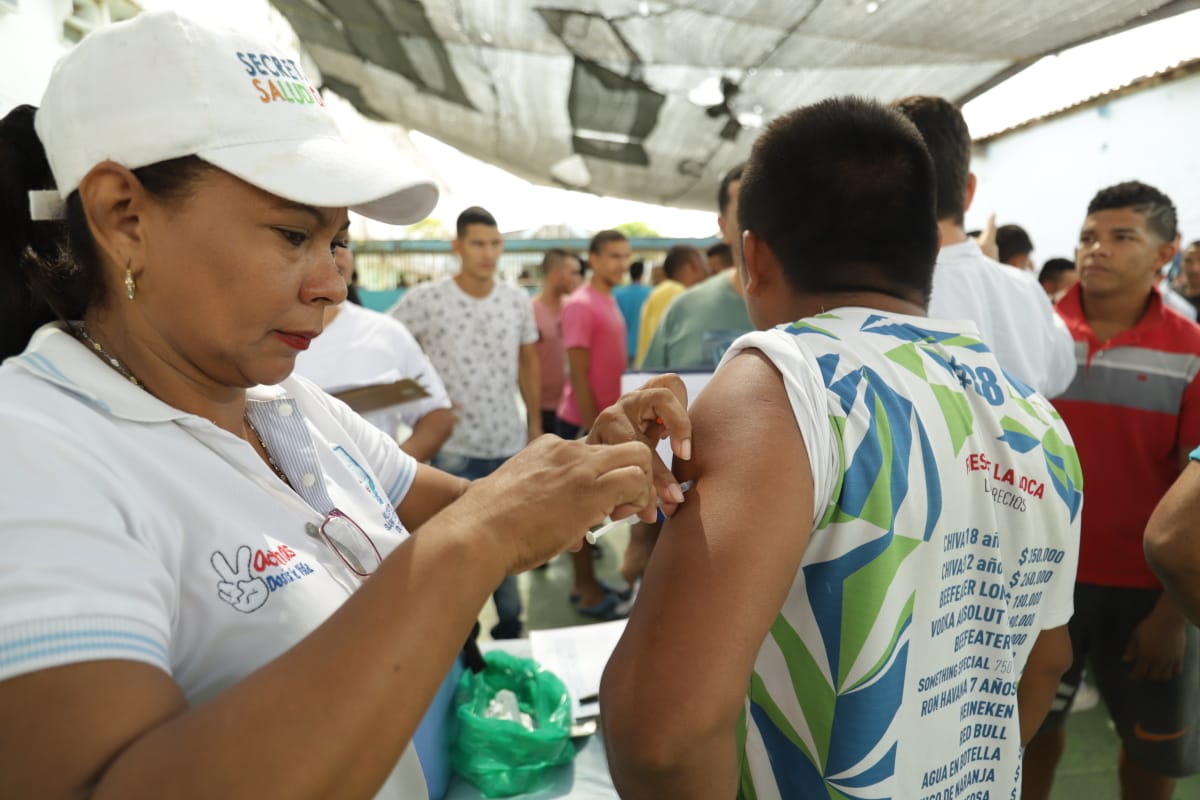 Con atención a internos Distrito continua conmemoración del Día Mundial de la Tuberculosis