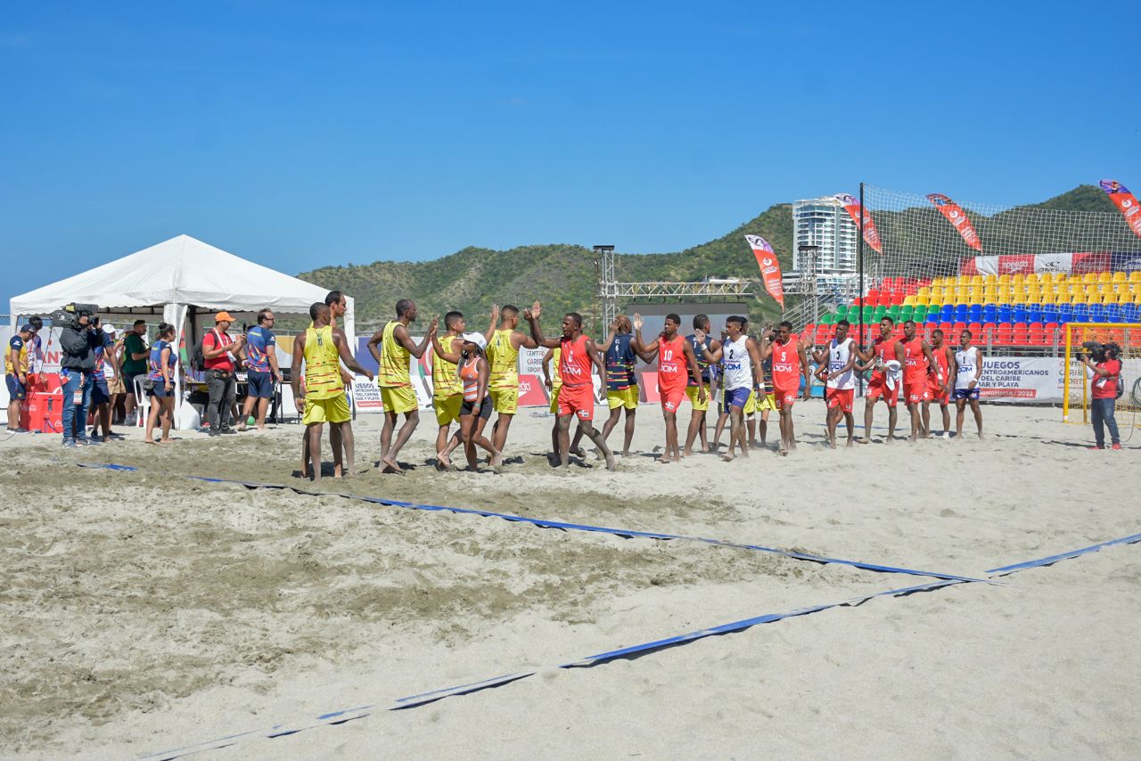 El Balonmano abrió la fiesta de los Juegos Centroamericanos y del Caribe de Mar y Playa en Santa Marta