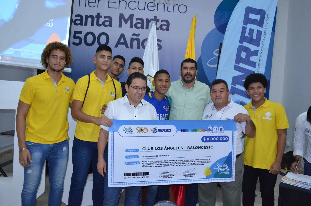 “Aquí están los recursos de los samarios, reinvertidos en nuestros deportistas”: Alcalde Martínez