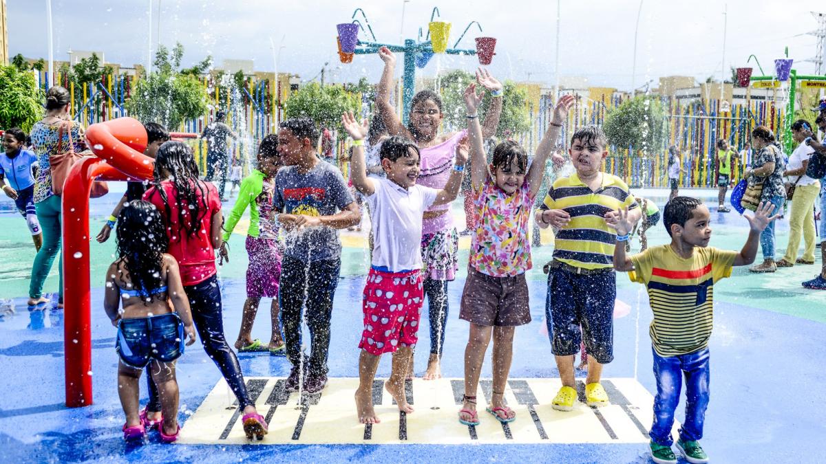 Tres mil pequeños disfrutaron el Día del Niño en Santa Marta Tres mil pequeños disfrutaron el Día del Niño en Santa Marta