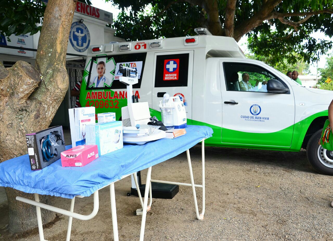 Alcalde Rafael Martínez entregó ambulancia para fortalecer Red Pública Hospitalaria